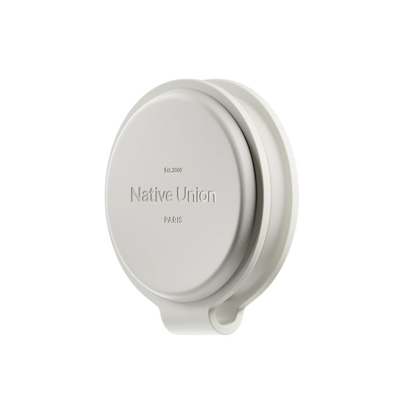 Statie de incarcare 2 in 1 Native Union Voyage, Compatibila MagSafe, Putere 15W, Pliabila, Cablu USB-C 1.5m inclus, Gri